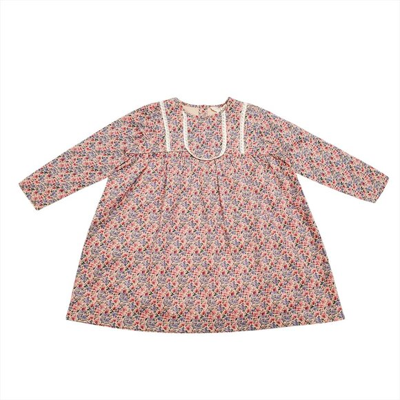 Louise Misha Girl's Roulotta Dress Blush Floral World Size 5Y Long Sleev… - Picture 4 of 13